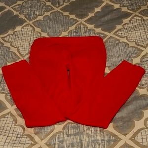 Guess red jeans